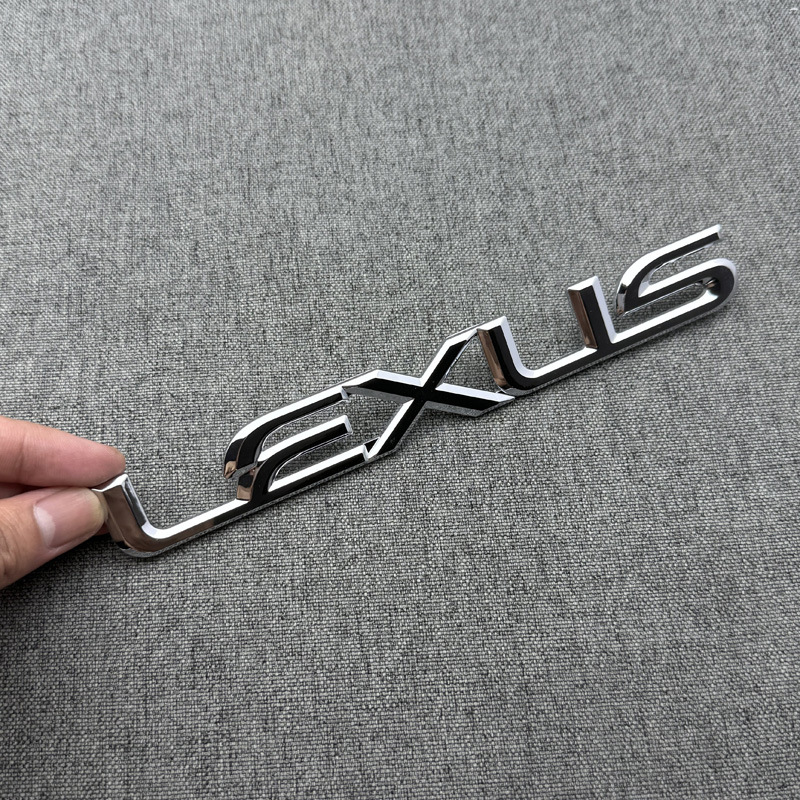 Suitable for New Lexus Lexus Car Logo Rear Trunk Car Logo Modified Tail Logo Car Rear Letter Sticker