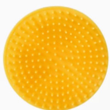 샴푸브러쉬-노란색-1개