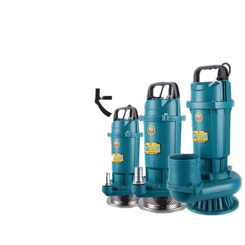 Shanghai auténtica bomba sumergible 220V bomba de agua de gran calibre 3 pulgadas 4 pulgadas sin escobillas de alto flujo de elevación bomba de agua