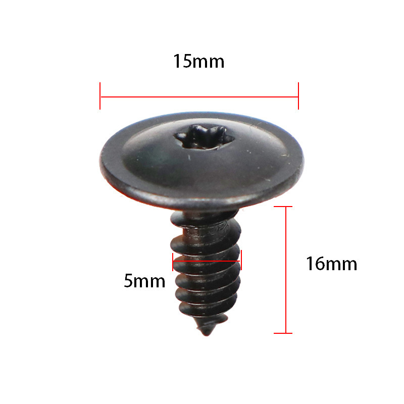 Applicable to Volkswagen B5 Audi Q5 car self-tapping screw N90974701 inner flower fender self-tapping screw M5 * 16 Applicable to Volkswagen B5 Audi Q5 car self-tapping screw N90974701 inner flower fender self-tapping screw M5 * 16