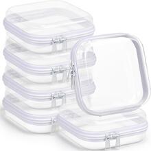 V 83663 Transparent Zip Storage Box ͸��Ӳ�������ɺп羳