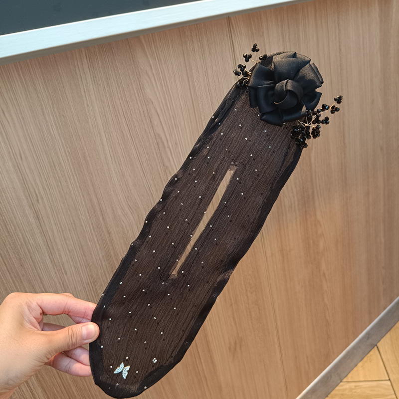 Herramienta para peinar el cabello en moño para personas perezosas, clip para moño, herramienta de peinado de mariposa de alta gama para atar el cabello en la parte posterior de la cabeza para mujeres.