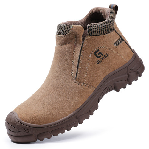 Winter protective work boots with removable thermal padding, easy to put on and take off, anti-punching and anti-piercing, steel toe safety, fireproof welding shoes for men, wholesale
