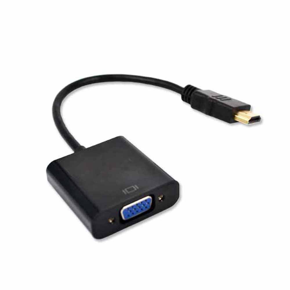 Adaptador HDMI a VGA 1080P | Convertidor con audio integrado