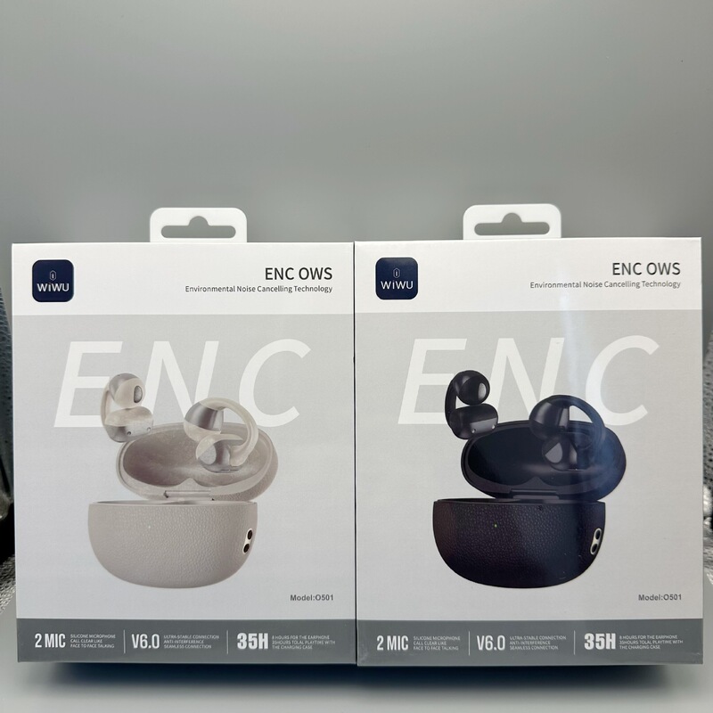 Wiwu O501 Noise Reduction Ows Bluetooth Earphones Clip-On Open-Ear Comfortable Wireless Headphones 8 Hours of Music Playback Wiwu O501 Noise Reduction Ows Bluetooth Earphones Clip-On Open-Ear Comfortable Wireless Headphones 8 Hours of Music Playback