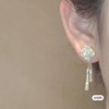 Mountain tea, advanced earrings with tassels, double wear, high-quality style