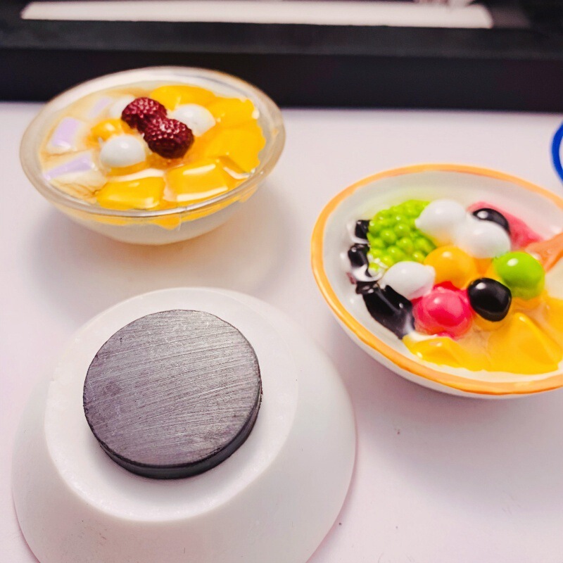 デザートアイスパウダーシリーズシミュレーション食品おもちゃ樹脂冷蔵庫マグネットインターネット有名人同じスタイルライブ冷蔵庫マグネット diy アクセサリー卸売|undefined