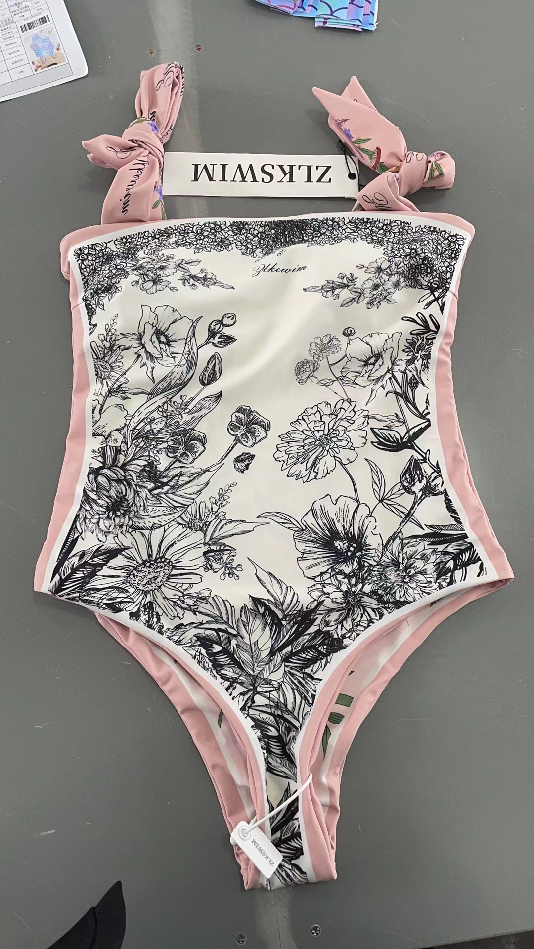 Retro French Swimsuit