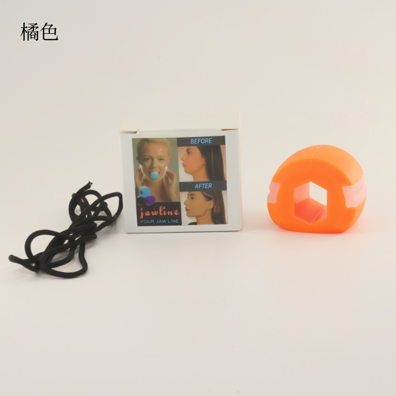 Jawline Exerciser Silicone Jaw Trainer for Facial Muscle Toning and Chewing Fitness Black specifications