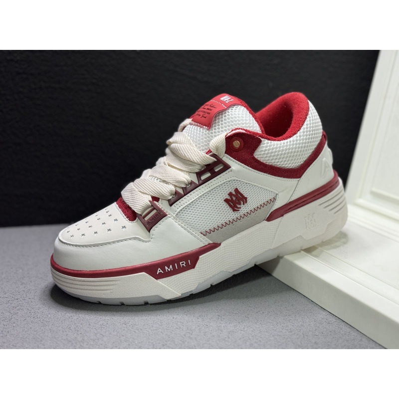 AM White red