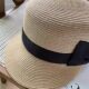 Korean version of straw long cap women's equestrian cap summer outdoor beach leisure Joker sunscreen sunshade wholesale