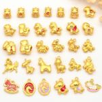 古法五福马隔珠2026年本命年马年生肖马手链头绳diy饰品配件批发