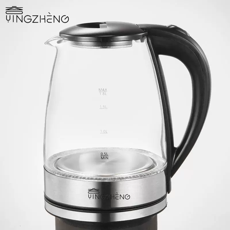 Электрический чайник из стекла Yingzheng spot Glass Kettle стеклянный чайник пузырьковый чайник zy-303