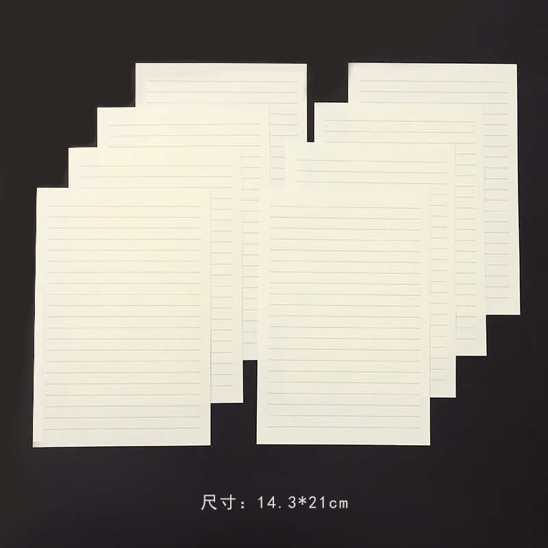 Sobre conjunto de papel retro alto sentido romántico carta de amor escrita a mano pareja confesión confesión papel de letra romántico