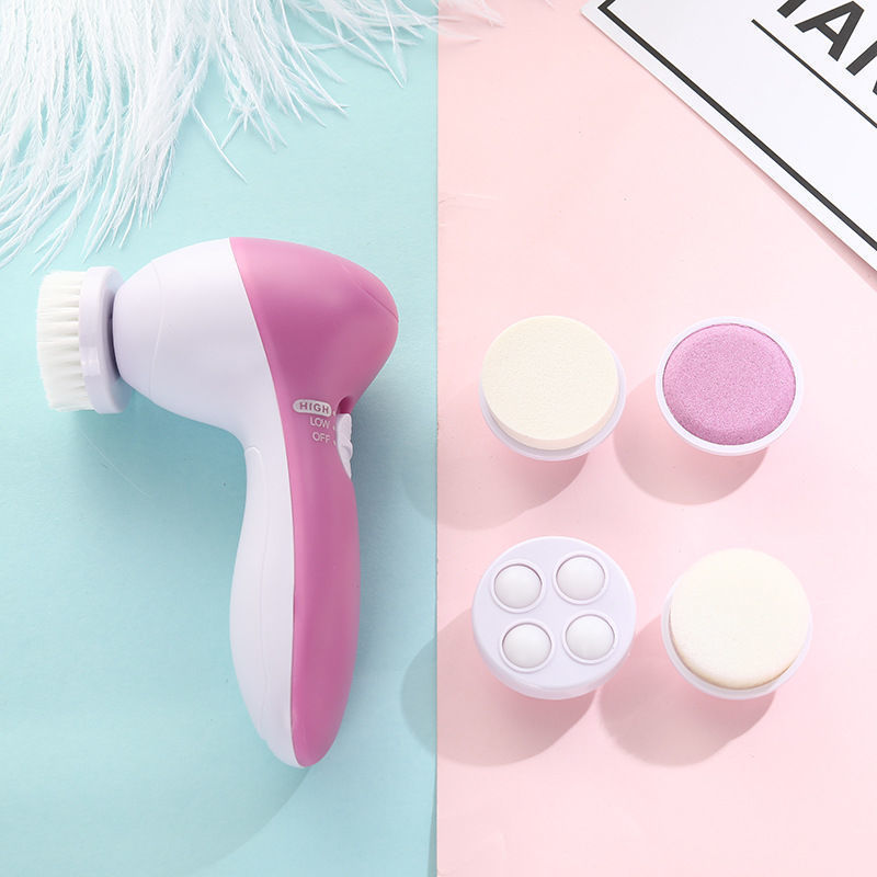 5 대 1 페이셜 뷰티 마사지 페이셜 클렌징 세공 얼굴 클리너 전기 블랙 헤드 아티팩트 클리닝 기기