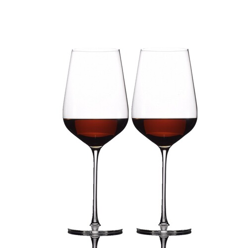 Crystal glass red wine cup wholesale high heel cup Bordeaux cup 2 pieces gift set Burgundy cup wine glass