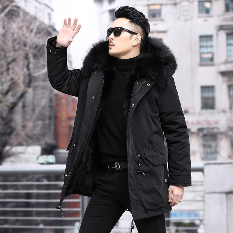 European and American Cross-Border 2026 Winter Cold-Resistant Waterproof Parka Fur Coat Faux Fox Fur Hooded Coat European and American Cross-Border 2026 Winter Cold-Resistant Waterproof Parka Fur Coat Faux Fox Fur Hooded Coat