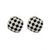 Retro square advanced demi-season earrings, high-quality style, bright catchy style, simple and elegant design