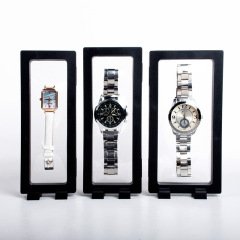 Brushed belt light watch storage box high-end watch box single portable mechanical watch storage bag jewelry box