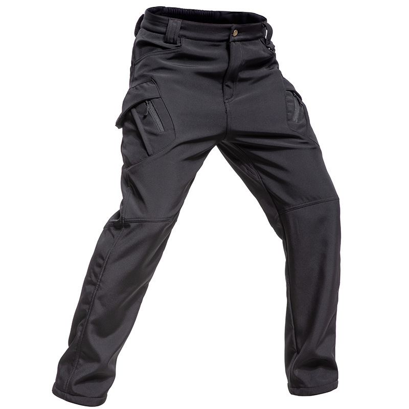 European Version Ix9 Softshell Tactical Pants with Fleece Lining, Thickened, Water-Repellent Workwear Windbreaker Pants European Version Ix9 Softshell Tactical Pants with Fleece Lining, Thickened, Water-Repellent Workwear Windbreaker Pants