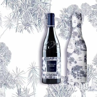法国蓝色森林罗纳河谷La Foret Bleue干红葡萄酒-阿里巴巴