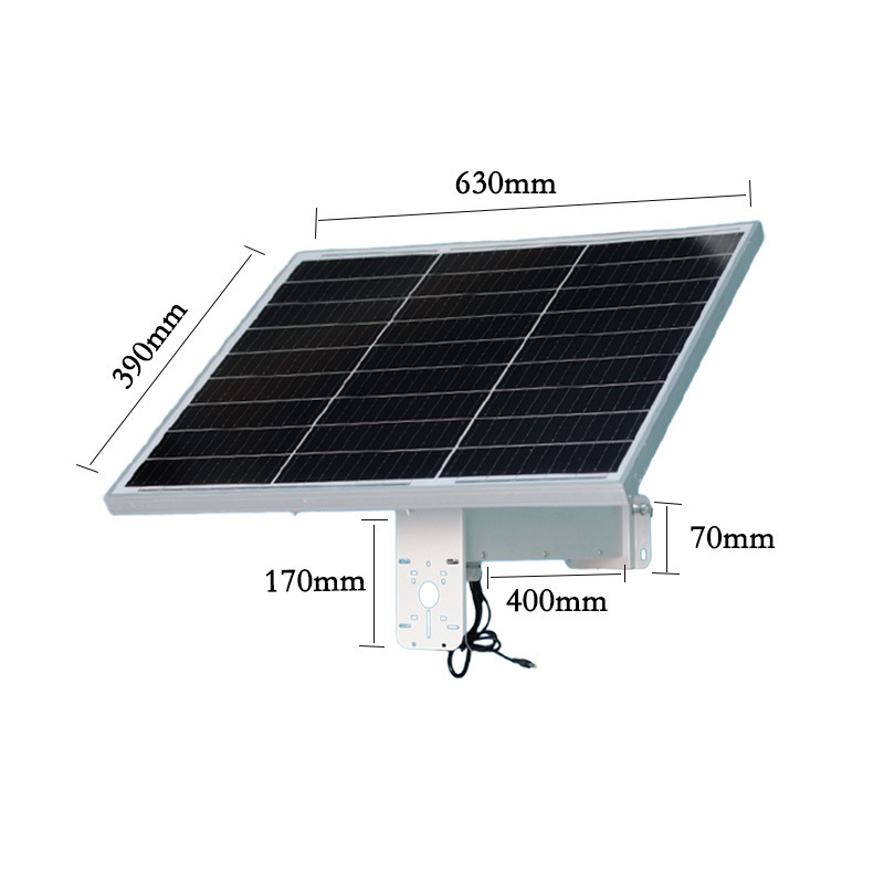 太陽光監視電源システムメーカー一体型万能50W10AHスタンド 太陽光発電経済型発電パネル|undefined