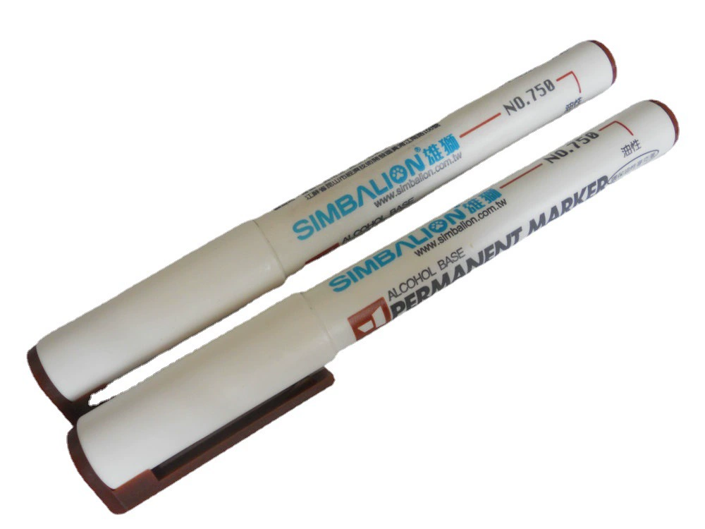 SIMBALION Lion NO.750 Flat Oil Repair Pen Permanent Marker