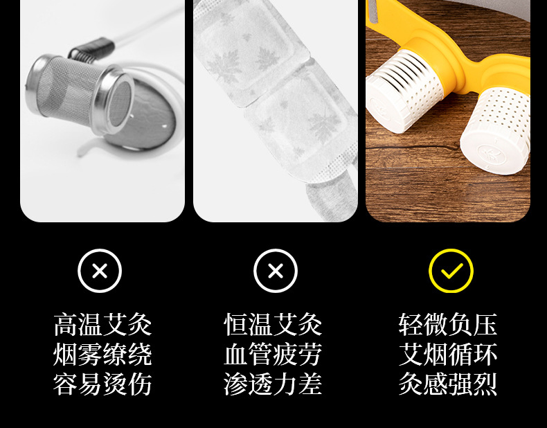 Eye Moxibustion Apparatus Eye Moxibustion Fumigation Apparatus Eye Moxibustion Box Eye Massage Care Warm Moxibustion Apparatus Silicone Moxibustion Moxibustion Moxibustion Tools de