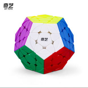 Qiyi Warrior Three-Layer Five Cube Solid Color Shape-Shifting Adult Puzzle Toy Wholesale Fun Puzzle Toy
