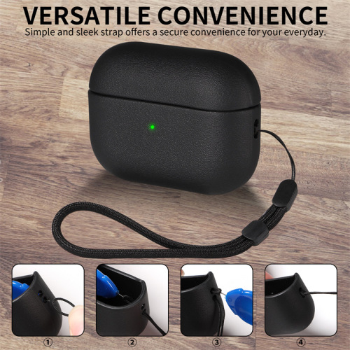 The new airpodspro protective case is suitable for Apple second generation Bluetooth protective case airpodspro2 headphone case
