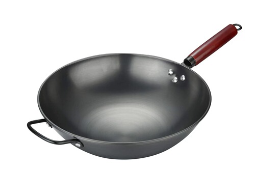 Factory direct sales second generation oxidized non-stick pan flat-bottomed wok without oil smoke frying pan induction cooker gas stove universal