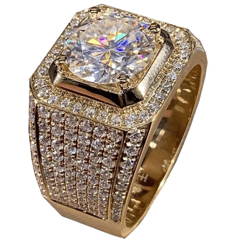 Minimalist Men's Designer Ring For Elegant Daily Wear And Occasions_voghion.com