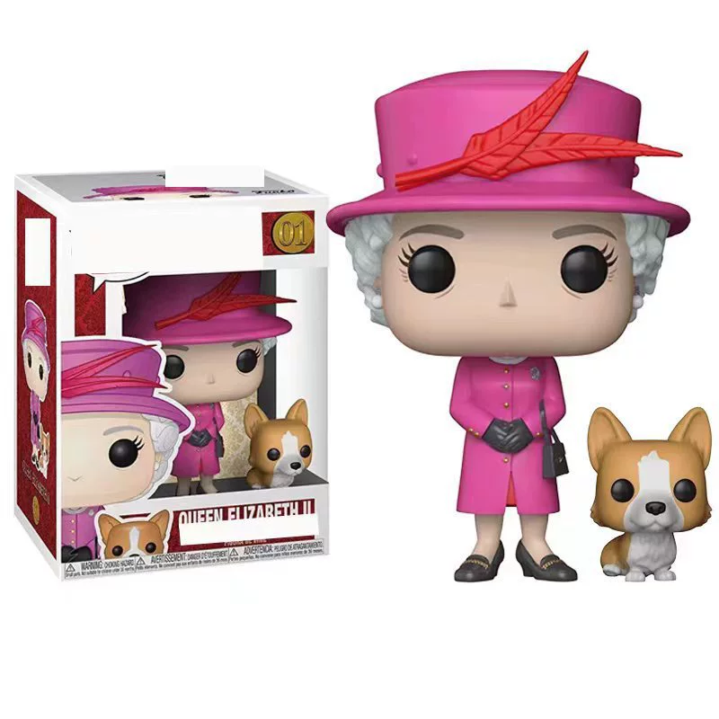 ПРОФЕССИОНАЛЬНАЯ ручная работа Queen Elizabeth POP, ручные игрушки Funko Elizabeth 01, украшения ручной работы