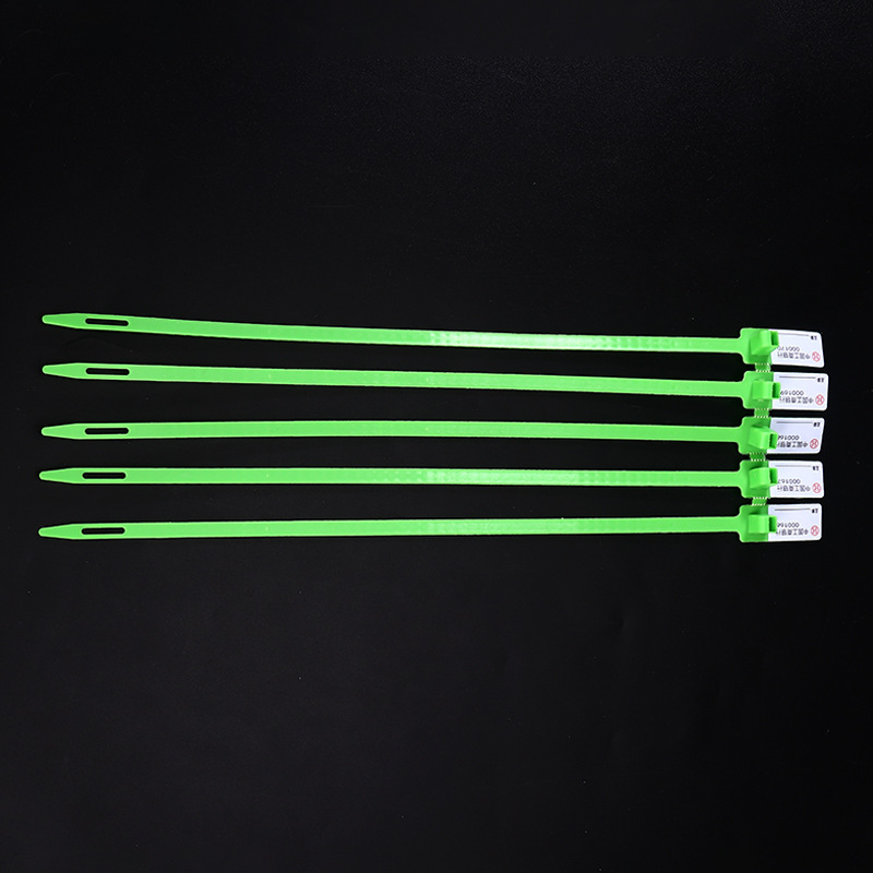 厂直供尼龙扎带捆扎束线带打包带 可印公司名定 制防伪防盗扎带