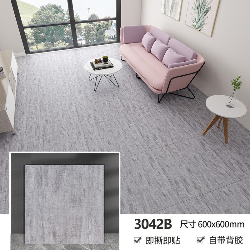 pegatinas de suelo de PVC autoadhesivas renovación doméstica esterradura antideslizante autoadhesiva pegatinas de suelo de azulejos imitables