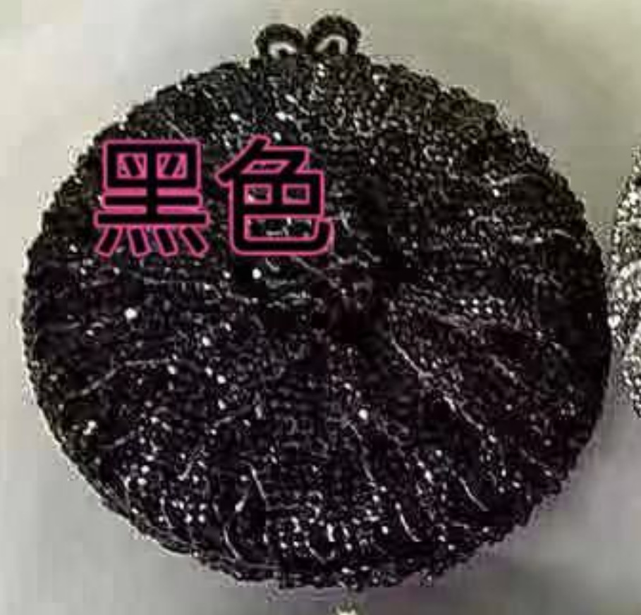 * transfronterizo nuevo paquete de diamantes de la cena del dios del sol bolso de diamantes redondo completo bolso de diamantes de banquete europeo y americano de mano bolso de diamantes de mujer embrague