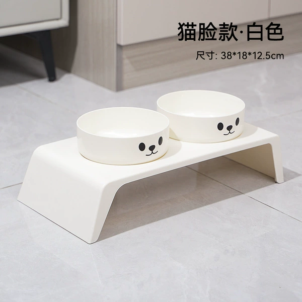 Cat face style--white