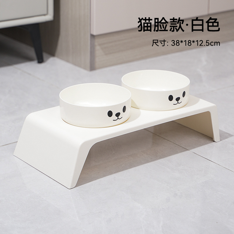 고양이 얼굴 스타일--흰색