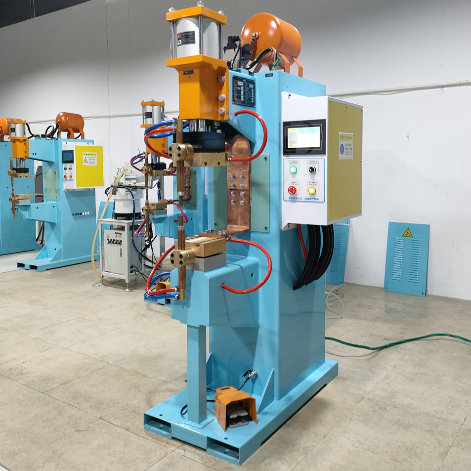 点凸焊机铜铁不锈钢箱柜螺母镀锌板汽车零部件气动大功率碰焊机