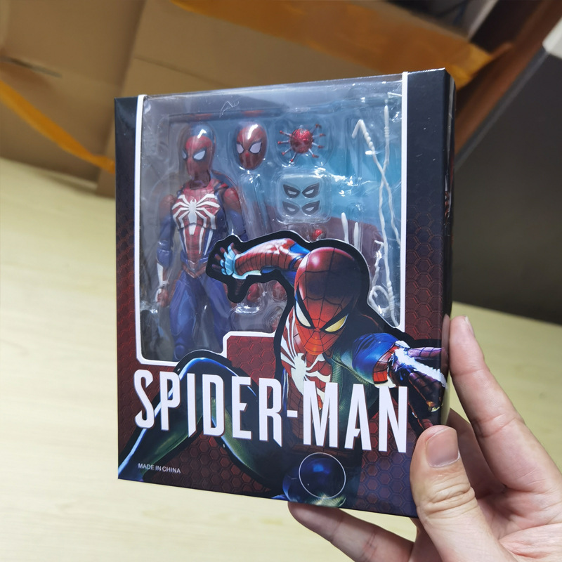 アニメwdスパイダーマンアップグレード戦衣ソニーps4ゲーム版可動小クモ人形モデル玩具フィギュア|undefined
