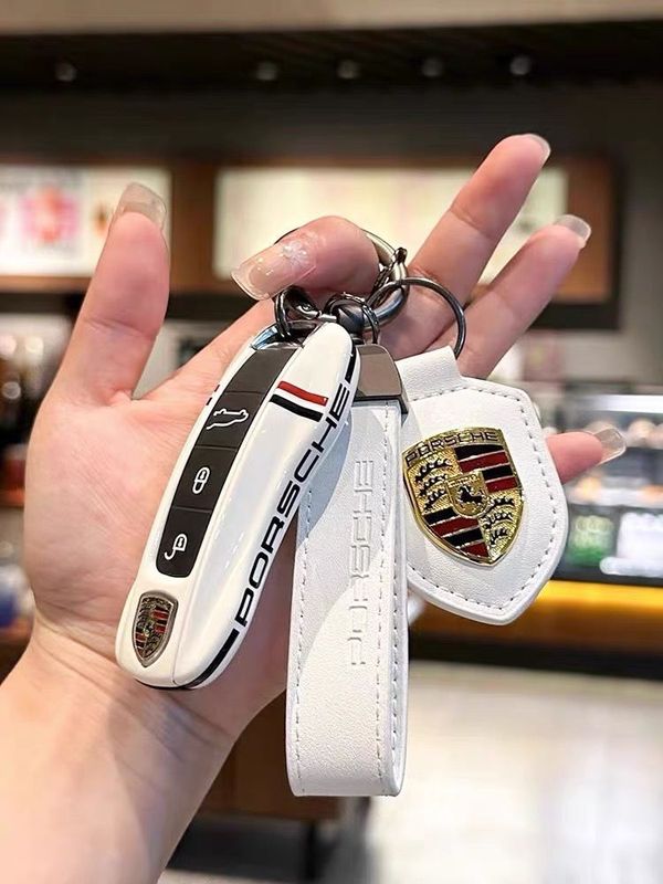 ポルシェキーシェル新しいカイエン718マカンパナメーラtaycan911プラグインキーカバーに適しています。|undefined