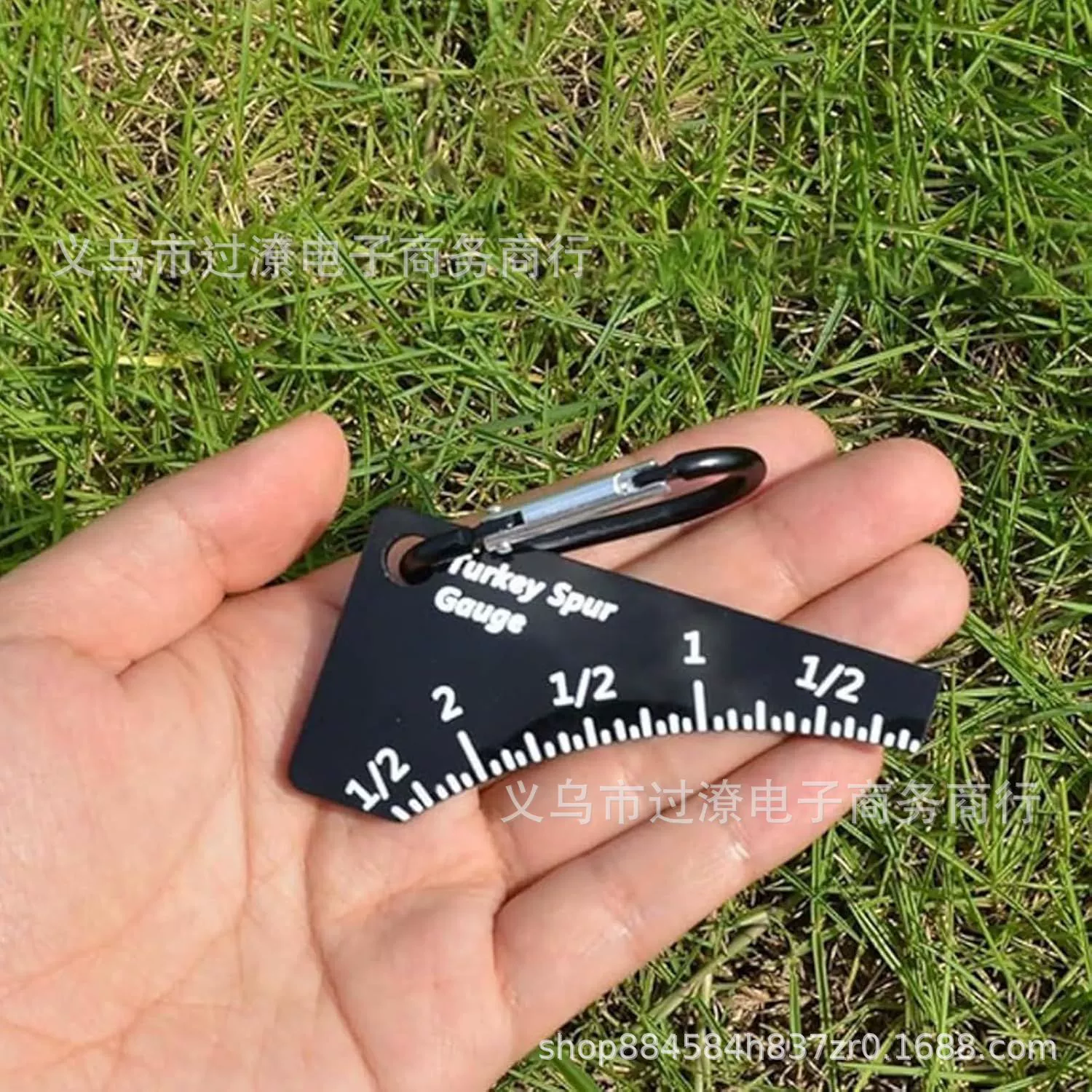Amazon Creative Portable Fun Wild Turkey Spur Gauge Wild Turkey Spur Measuring Ruler