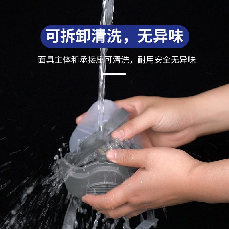 Máscaras de polvo 3200 máscaras industriales pulverización de polvo pintura pulido corte soldadura decoración de cemento cerdo nariz media máscara