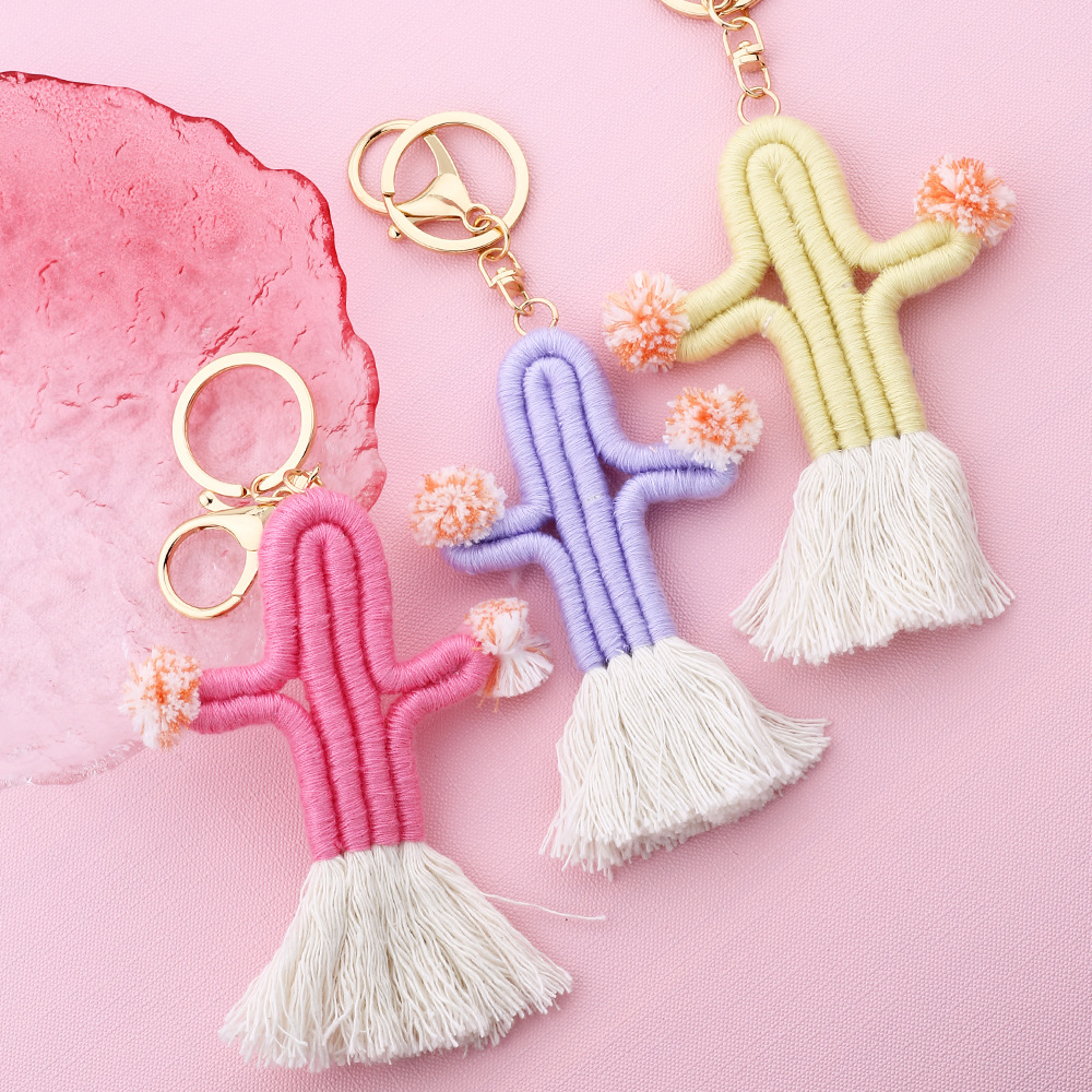 25g Weight Bag Pendant, Keychain Classification 1 Piece Quantity Daily Occasion Alloy Material Cactus Pattern Cute Style 1 Piece Cute Cactus Alloy Bag Pendant Keychain 4
