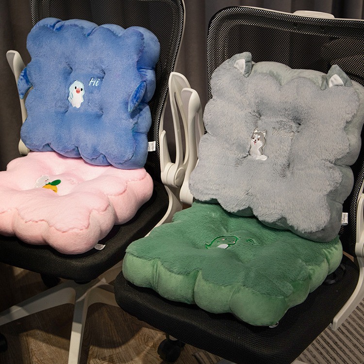 Silla de asiento de cojín, asiento de automóvil, cojín de playa, almohadilla de masa, terraza de tatami flotante, ventana, silla de pelo perezosa para estudiantes