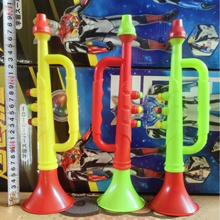 Children's Big Horn Tambourine Rattles Baby Rattles Small Toys Two-dollar Shop Toy Floor Pushing Stall Mother and Child