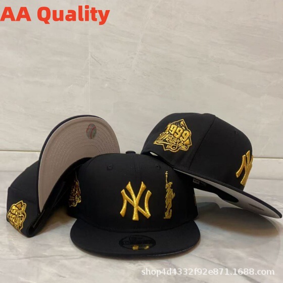 2025 越境貿易 MLB アメリカンリーグチームキャップ NY ヤンキース AA 野球帽ヒップホップ調節可能なフラットつば帽子|undefined