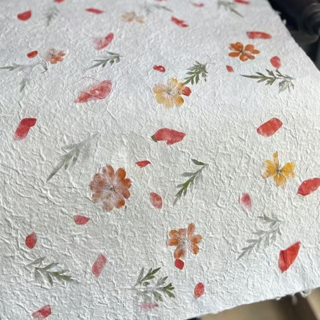 꽃잎지 9호 80*55cm