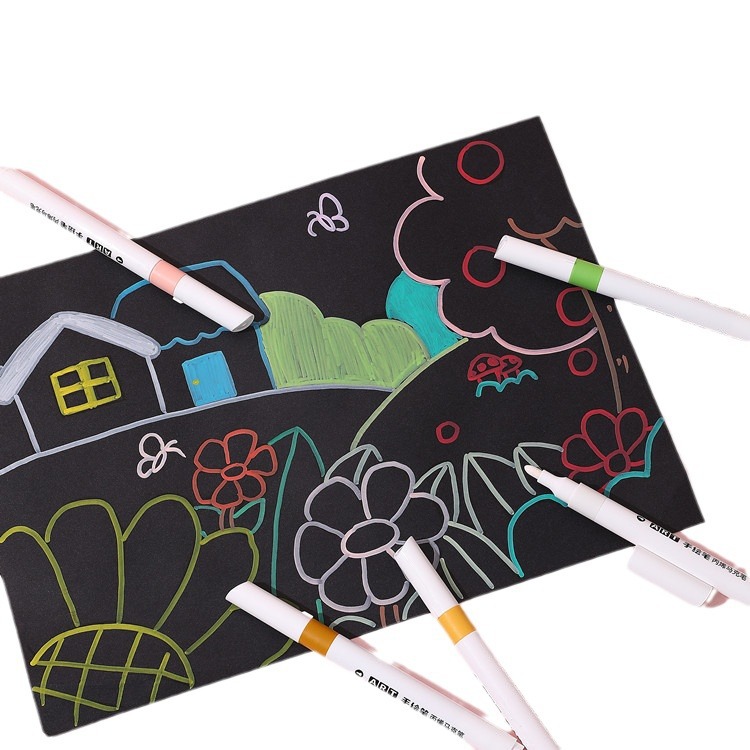 Rotuladores acrílicos son impermeables, de secado rápido, opacos y se pueden superponer. Rotuladores de dibujo artístico para estudiantes, rotuladores de acuarela al por mayor.