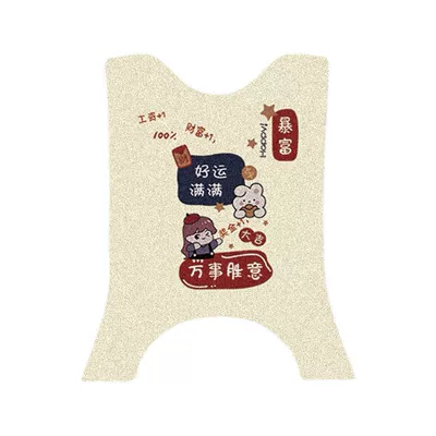Silk Ring Foot Pad TDS2199Z – Electric vehicle foot mat - tailing-fei-meng-eb-long-style-full-of-good-luck